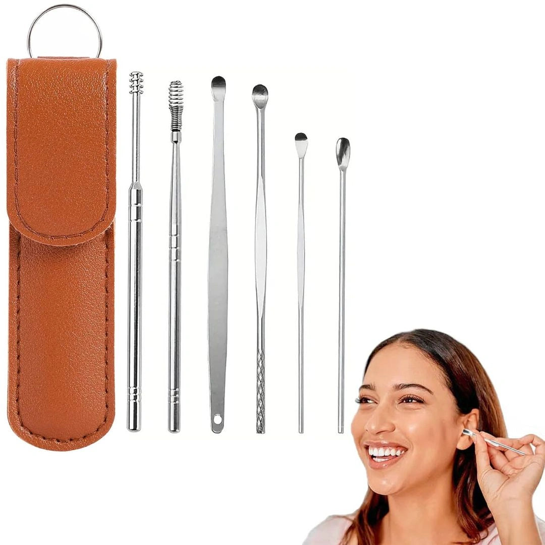 6 in 1 ear wax removal cleaning tool set