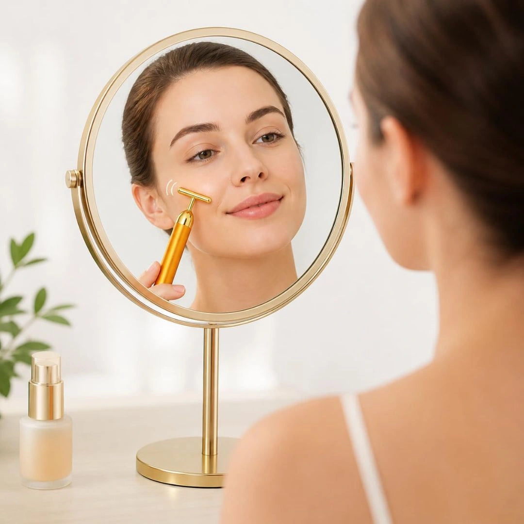 24K gold beauty bar product set