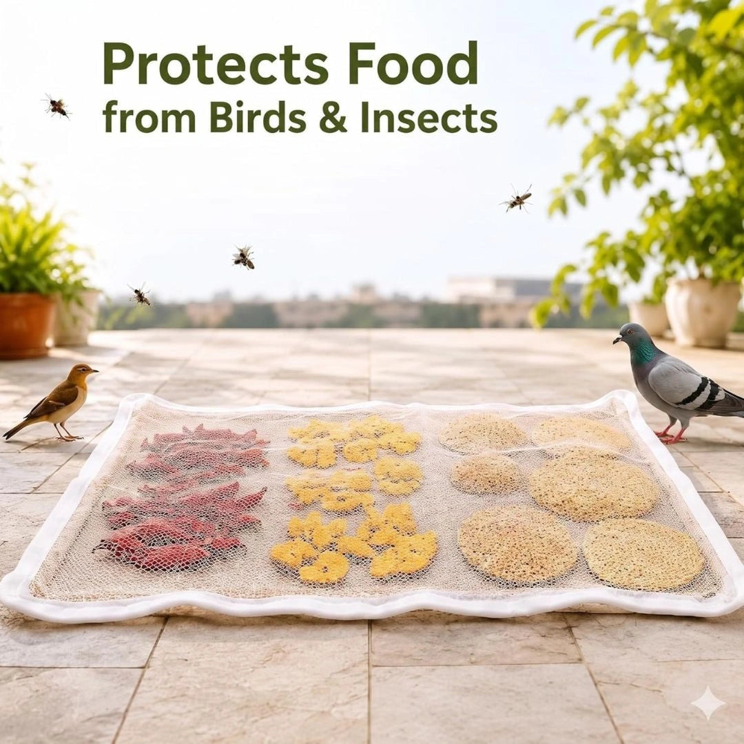 Food drying net product folded